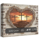 LOVE CROSS PUBLIP DE JIGSAW 1000 PIÈCES